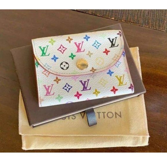 ⛔️SOLD⛔️Authentic Louis Vuitton Multicolor Card - Picture 4 of 12